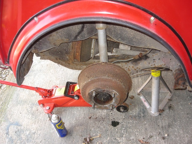 freeing the wheels