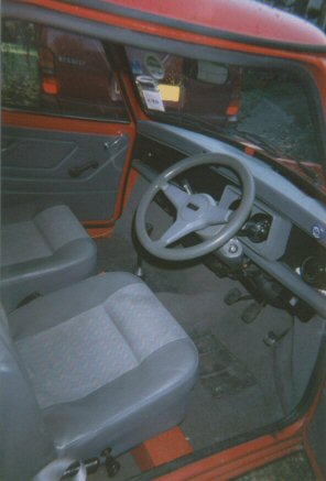 drivers seat