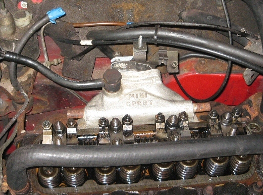 inlet manifold on engine