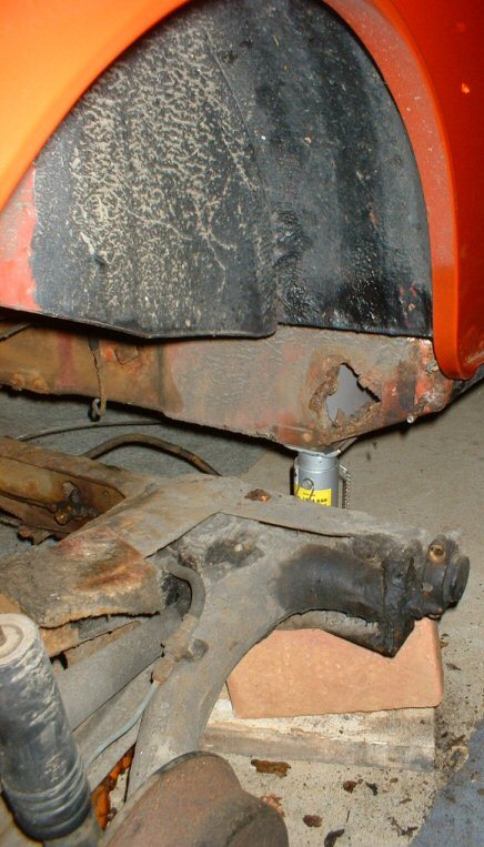 jack up subframe