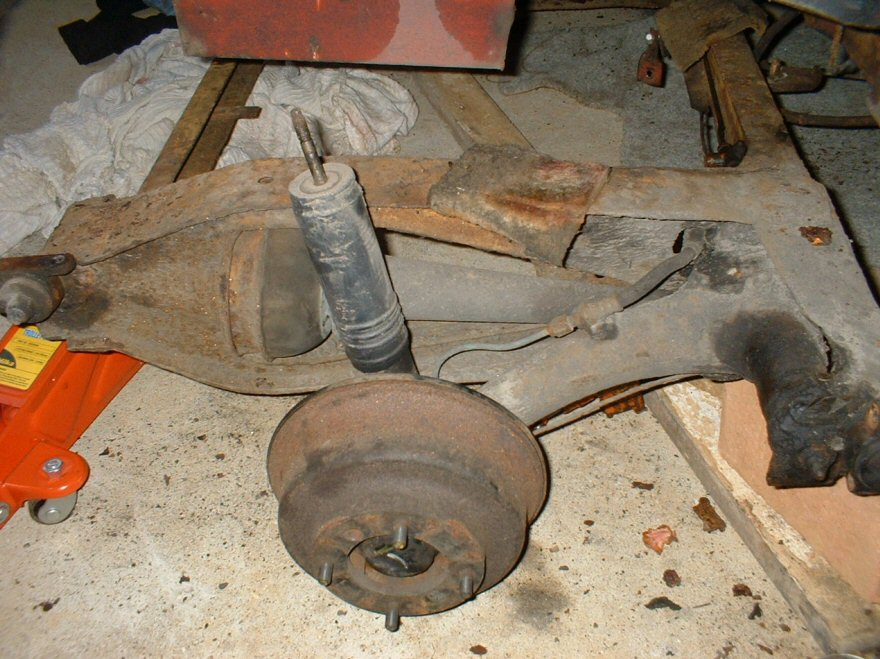 remove mini rear subframe