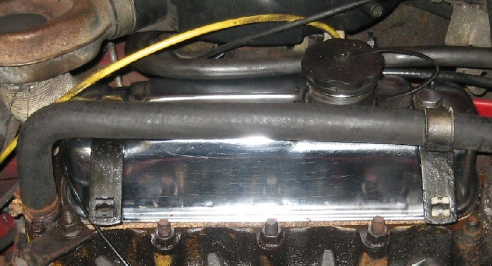 the new rocker cover gasket fitted