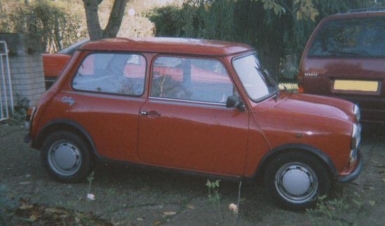 the mini project car
